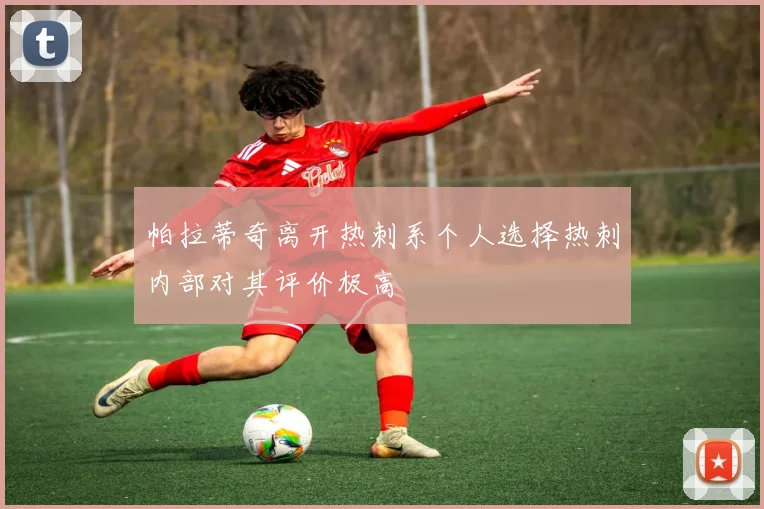 帕拉蒂奇离开热刺系个人选择热刺内部对其评价极高